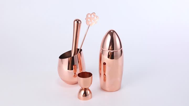 Copper barware