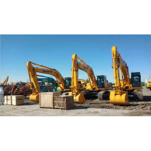 SHANTUI HIGH-HORSEPOWER EXCAVATORS SHIPPED IN BATCH TO CENTRAL ASIA MARKET