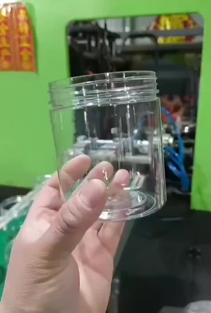 PET injection molded food jars