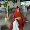 طرح ساده جدید کیمونو آستین خفاشی اسپلیت اپن عبای دبی لباس مسلمان زنانه Kebaya Kaftan Robe1