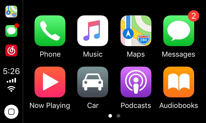 Android car DVD built in Apple Carplay