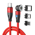 Upgraded 3-in-1 Magnetic Charging Cable - New Selling Product with Nylon Braiding1