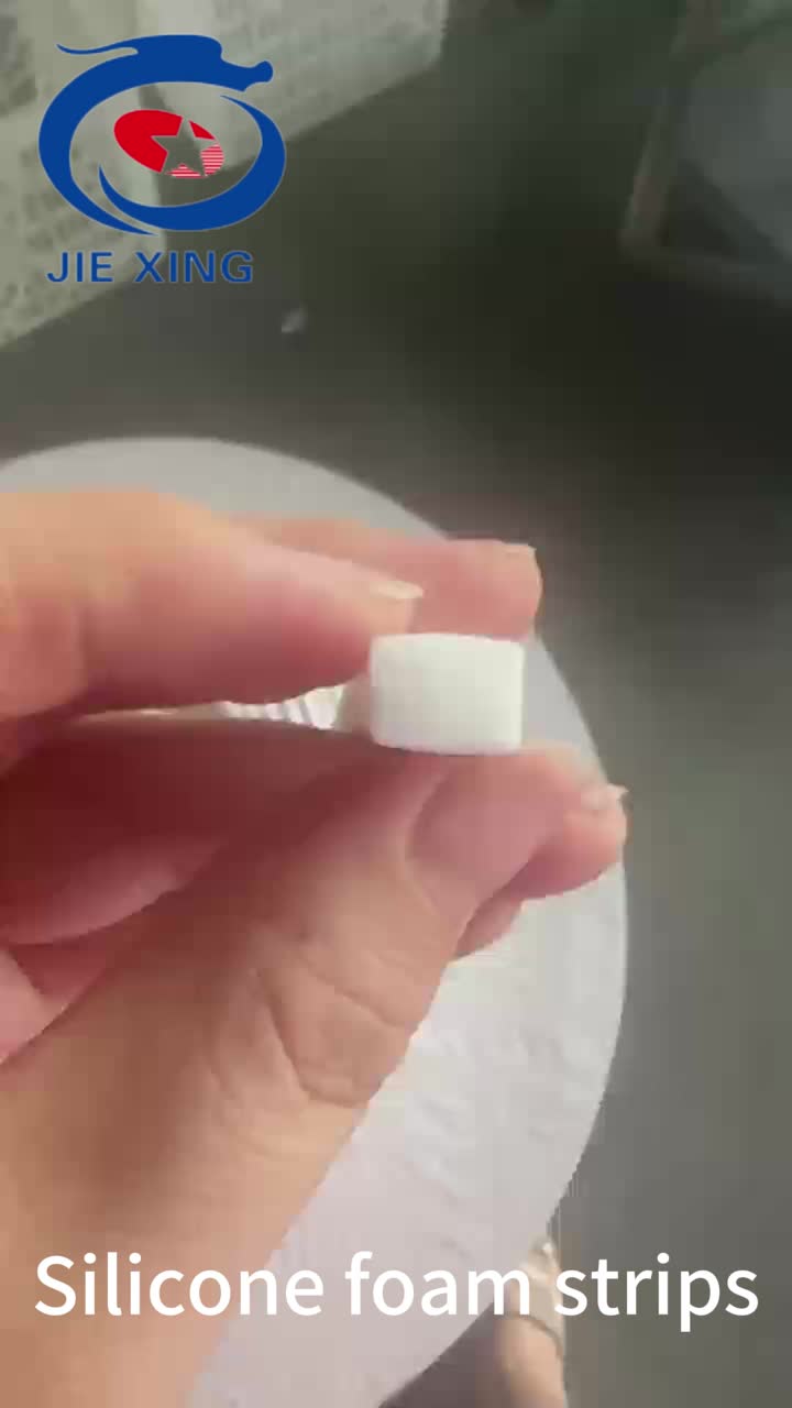 Tira de espuma de silicone