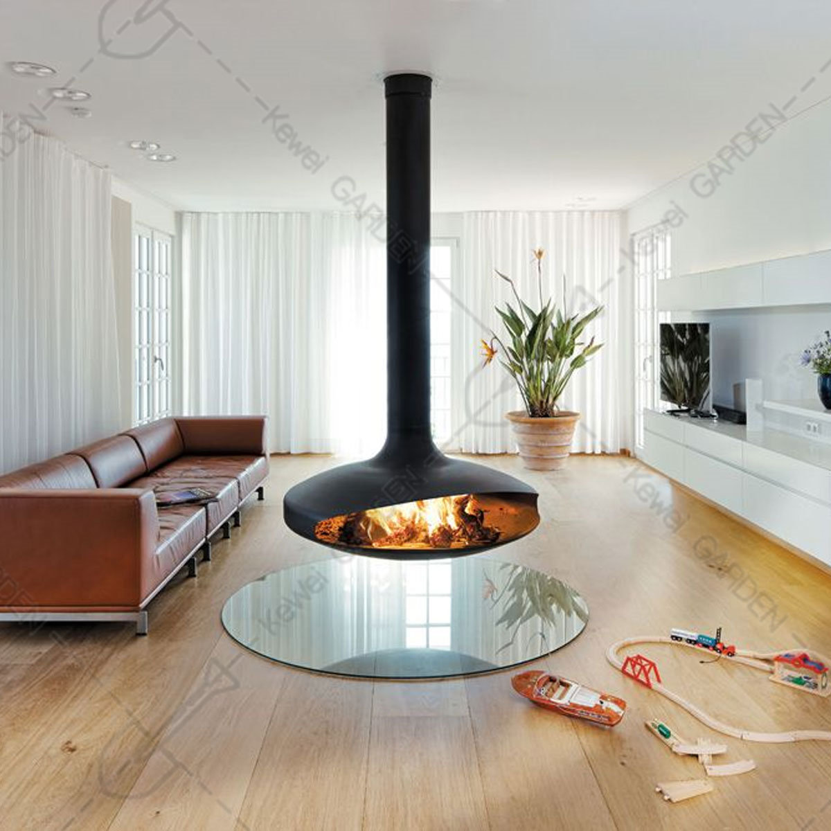 Hanging Fire Place