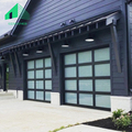 Stainless Steel Soundproof Aluminum Glass Garage Doors1