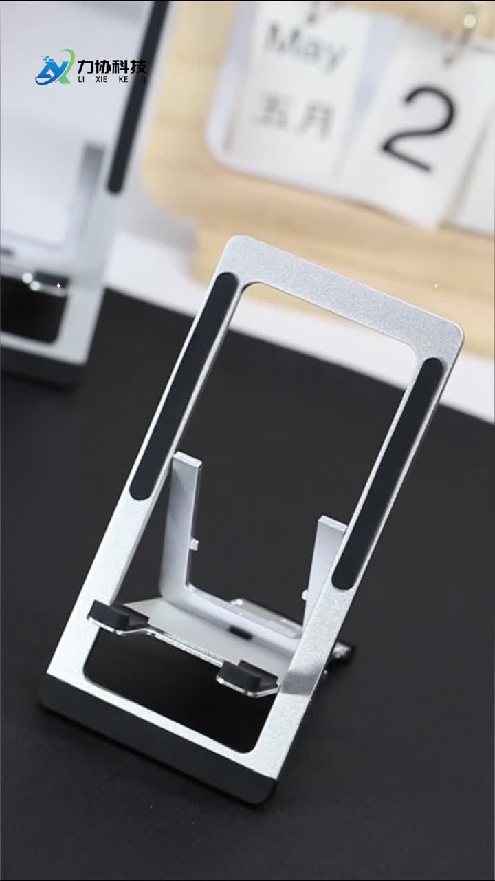 Support métallique pliable mince B40 pour téléphone et tablette