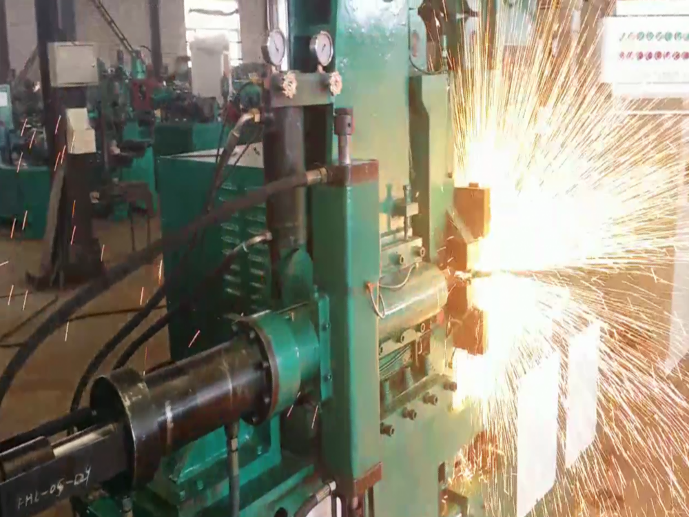 Welding and Deburring Machine