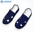 Anti-Static Cleanroom Work Shoes: Lightweight, Canvas, Butterfly Mesh Design for Enhanced ESD Protection1