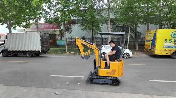 H-12W mini excavator