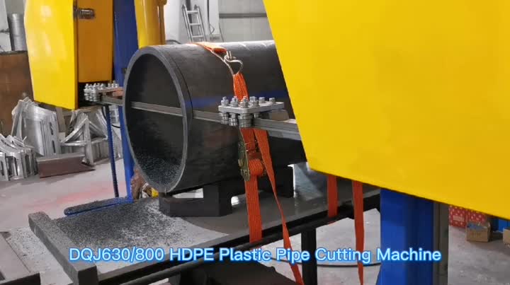 Máquina de corte multi-ângulo para tubos de plástico