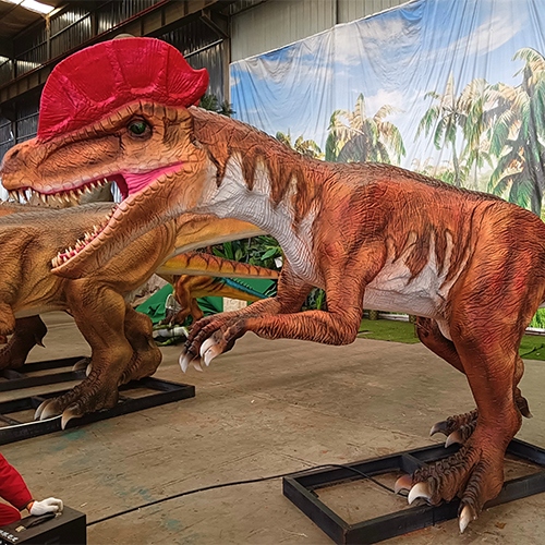 animatronic dilophosaurus jurassic world
