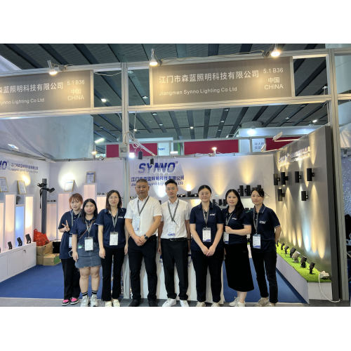 Synno Lighting participe en la exposición de iluminación internacional de Guangzhou