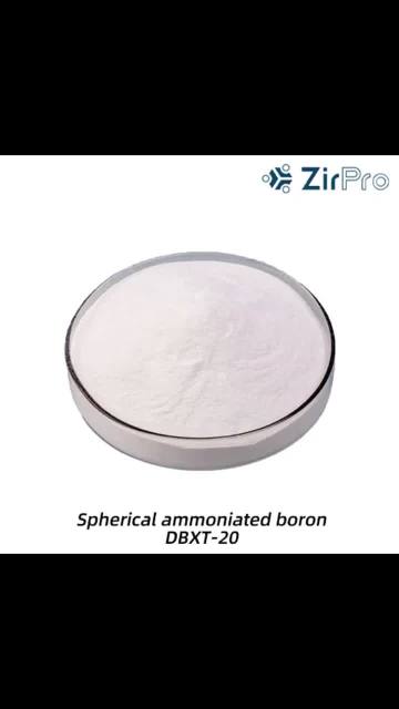 Spherical ammoniated boron and Spherical silicon carbide