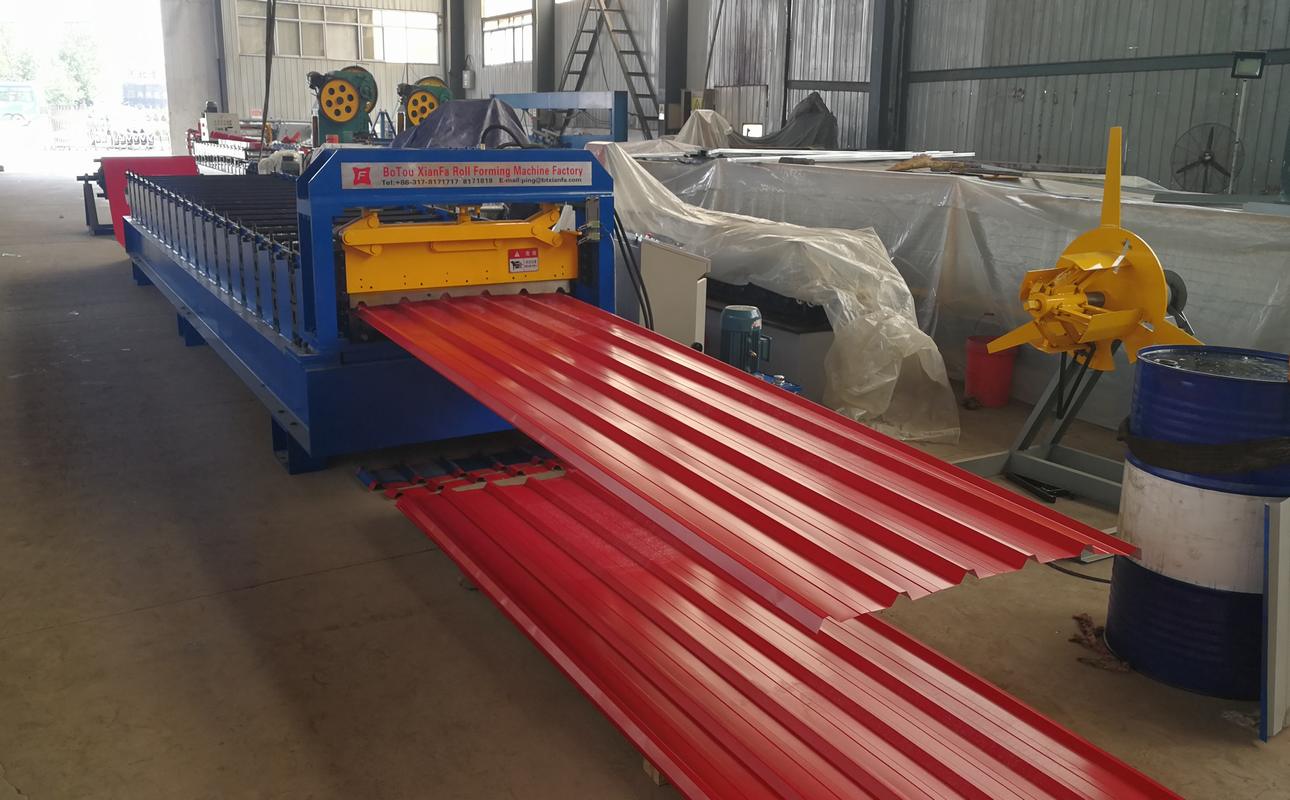 High speed roof tile production equipment