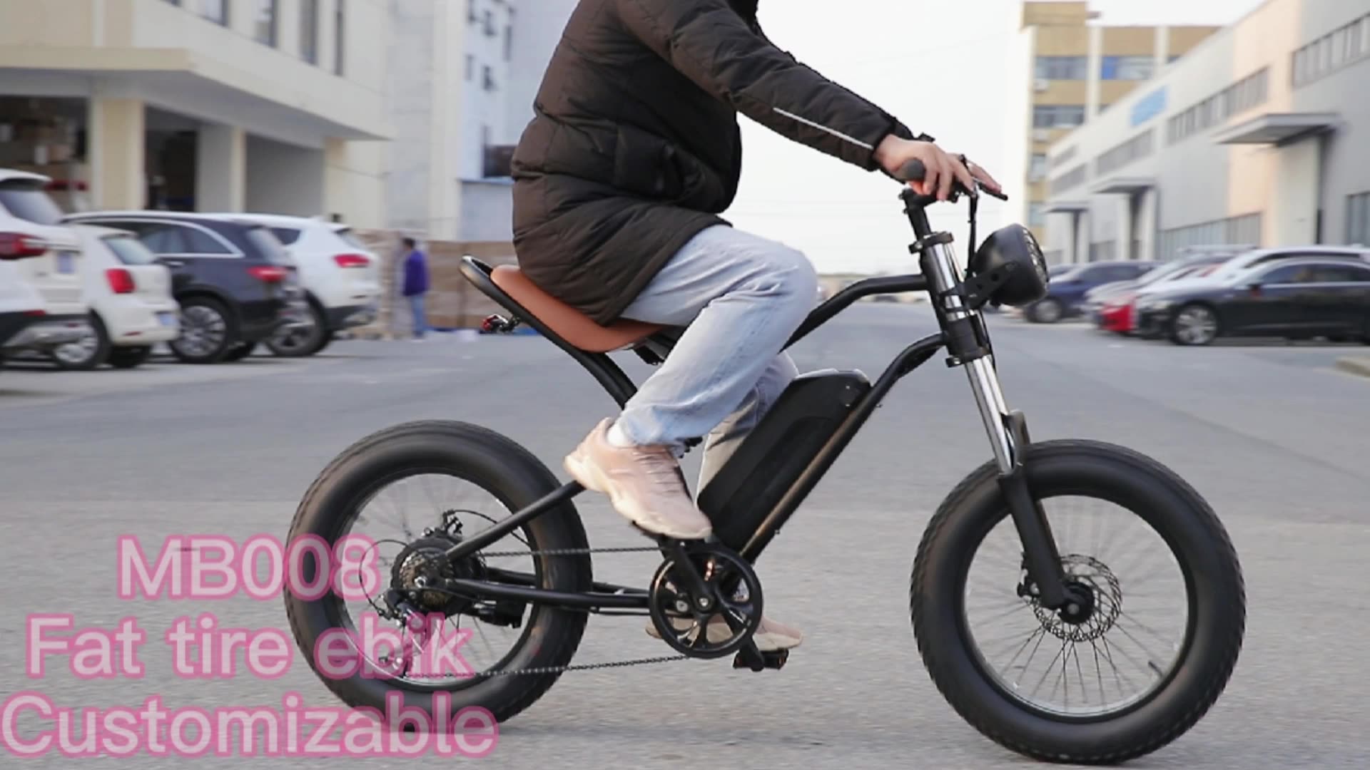 MB008 20 Zoll Ebike Erwachsener 20*4,0 Fettreifen Elektrofahrrad Schnee E-Bik