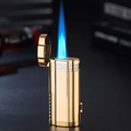 Custom Logo Cigar Inflatable Lighter with Classic Three Flame Design1