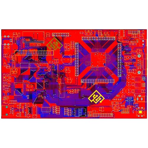 Diseño de PCB de decodificador digital