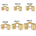 Small Brass Mini Cylindrical Barrel Box Hinges1