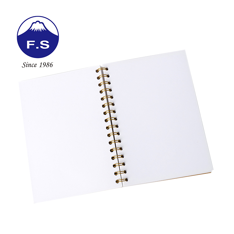 Leaf Spiral Wire O Notebook Planner Hardcover Journal