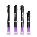 Miniature UV Pen Flashlight: A Versatile 0.5W 365nm LED Ultraviolet Torch and 380nm Blacklight for Money Detection1