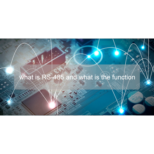 What does RS-485 mean and what is the function of RS485 online pH controller?