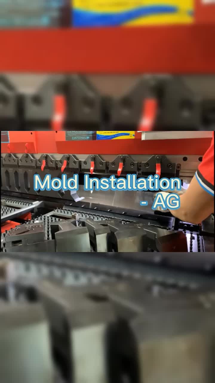 Instalación de la máquina de flexión del panel AG