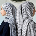 2024 جدیدترین ست حجاب ابریشمی منطبق با پارچه ابریشمی پارچه ابریشمی رنگ جامد گوش حجاب1