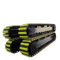 Hot Sale Steel Crawler Chassis Steel Track Undercarriage με μαξιλάρια από καουτσούκ για προστατευτική διαδρομή για μηχανήματα γεώτρησης -πλατφόρμες1