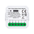 Factory Wholesale 2 Gangs Zigbee 3.0 Switch Module - Wireless Remote Control 100-240V1