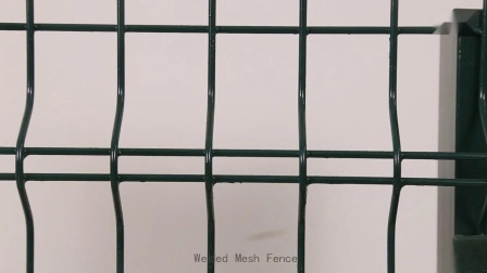 Panneau de clôture de grille galvanisée / clôture métallique soudée avec virage1