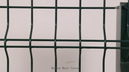 Pannello di recinzione a griglia zincata/recinzione in metallo saldato con curve1