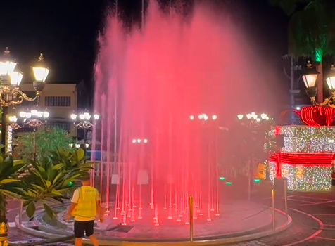 Projeto Dewy - Fonte de piso seco para clientes filipinos