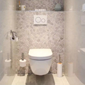 Salle de bain à bas prix de style en gros Salle de bain Smart Smartal Ware Ultraviolet Rays Céramic Round Wall Hung Toilet1