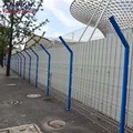 Easily Assembled PVC Coated 3D Bending Curved Hot Dipped Galvanized Outdoor Metal Fence with Square Post1