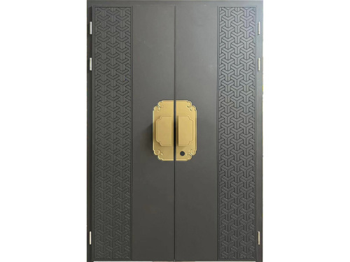 A elegante porta de entrada blindada para villa de luxo em novo modelo chega ao mercado
