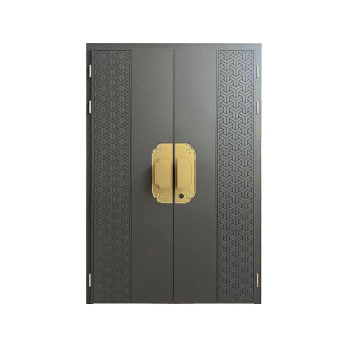 A elegante porta de entrada blindada para villa de luxo em novo modelo chega ao mercado
