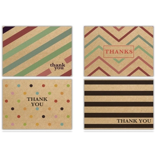 Personalized Thank You Postcards: Customize your love with cute postcards