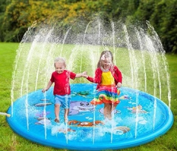 L'utilisation de jouets d'eau gonflables en extérieur en plein air