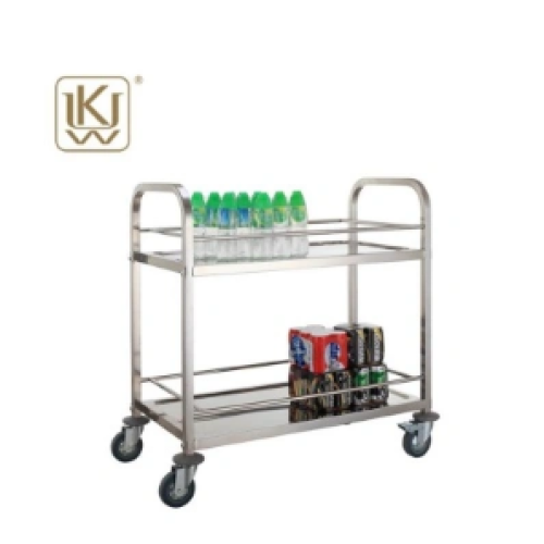 Stainless Steel Serving Cart - Elevating Hospitality with Elegance and Efficiency