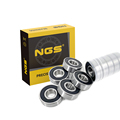 Sealed Deep Groove Ball Bearings P5 Motorcycle Bearing 6201-2RS1