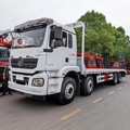 12 Wheels Shacman 30T Excavator Transport Flatbed Truck with Ladder: Your Ultimate Equipment Moving Solution1