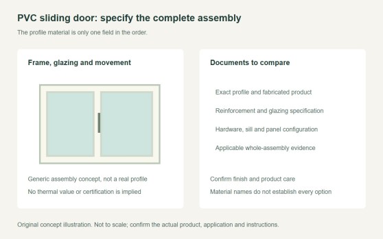 PVC Sliding Door: Compare the Complete Product System