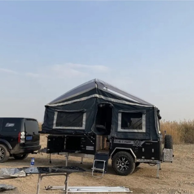 folding camper trailer 3D 7