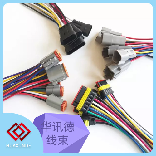 Electronic wire harness assembly process