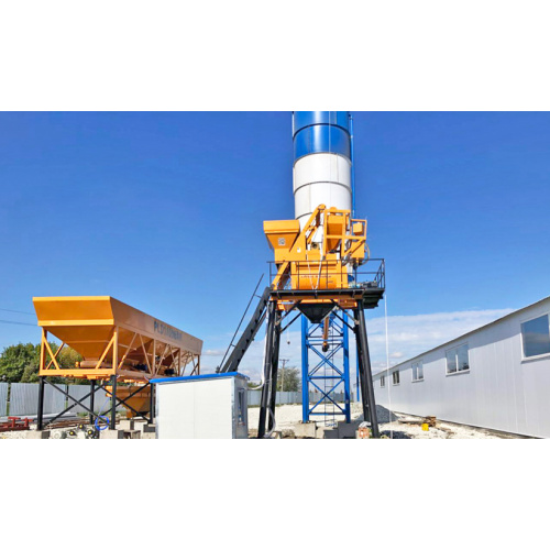 Mixing Process and Production Process of Concrete Mixing Plant