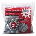 Zinc Helicoidal Clavos Roofing Nails, 25kg BWG9, 2.5 Inch Smooth Spiral Shank with Rubber Washer1