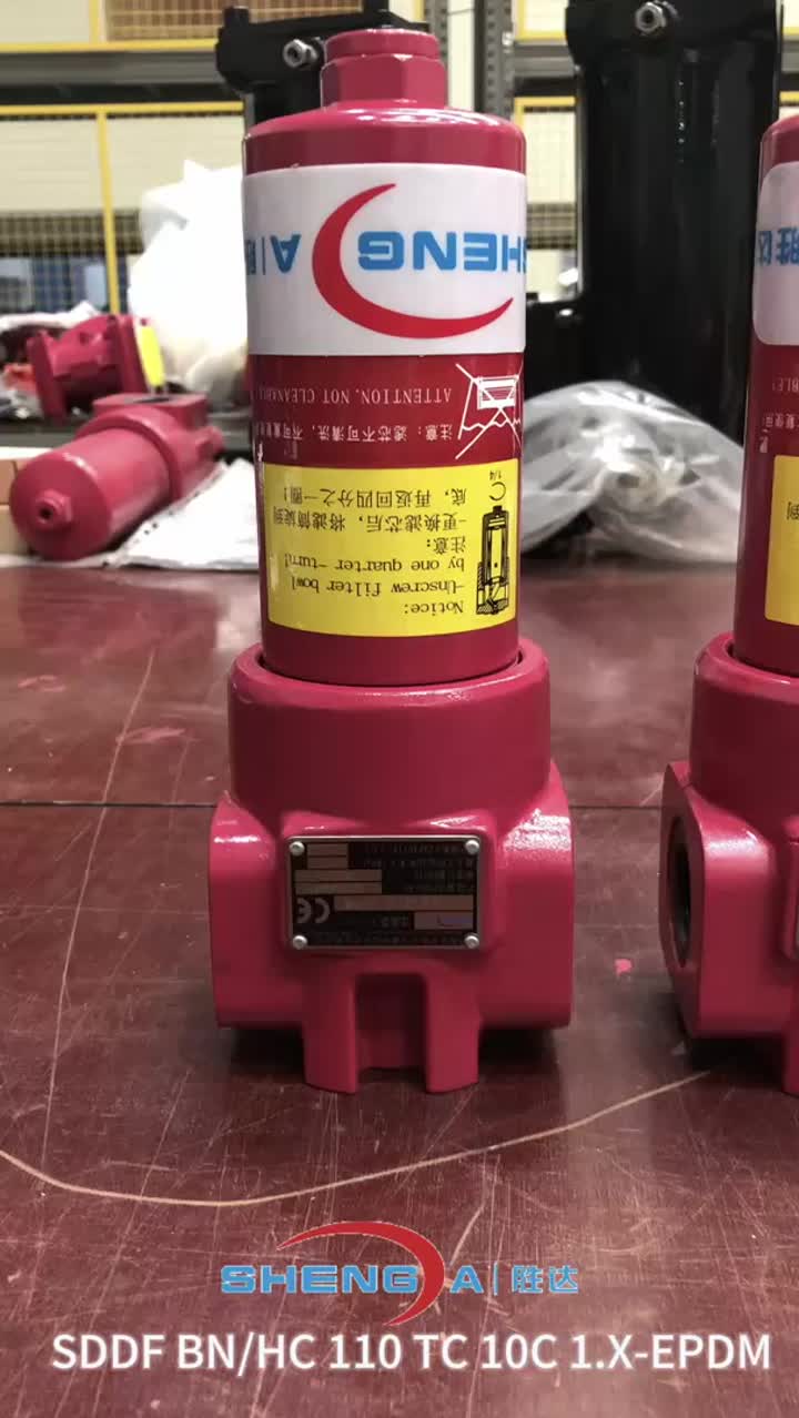 مرشحات الضغط العالي DDDF BNHC 110 TC 10C 1.x-EPDM
