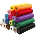 Harga terendah berkualitas tinggi Pieces roll fabric industri feel polyester non anyaman warna -warni felt1