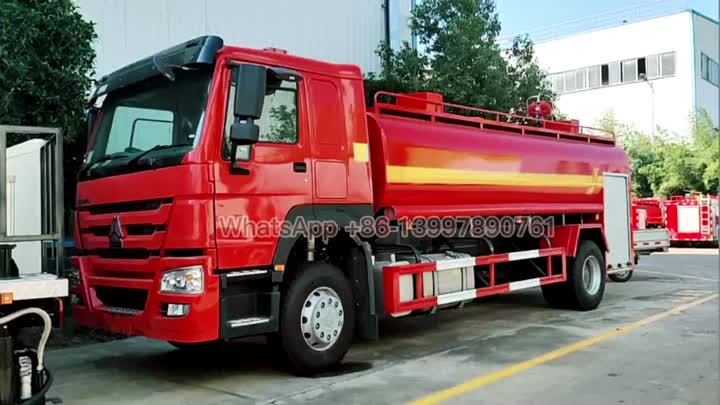 Camion de pompiers HOWO