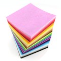 Feuille en feutre de bricolage pour artisanat en tissu non tissé épaisseur multicolore de gros 2 mm 100% Polyester PE Sac pour chaque rouleau 50 yards Custom1